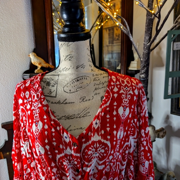 Knox rose red maxi dress long dress - Picture 12 of 12